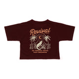 Blusa - No tenemos Tiempo Croptop