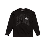 Sweater - Alma Mater Crewneck ( Washed Black )