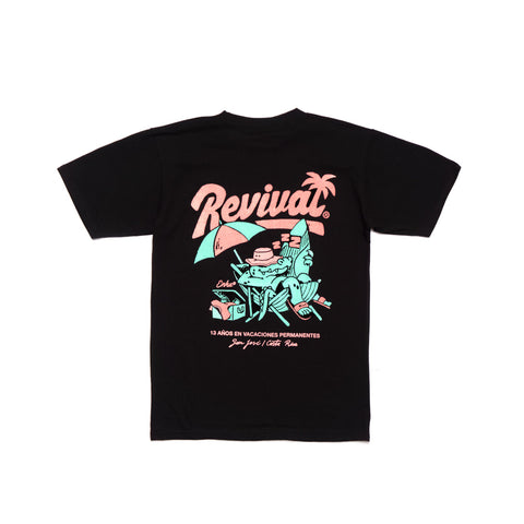 Camiseta - Cocodrilo Tee ( Negro )