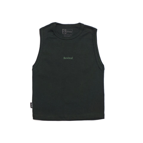 Blusa - Ribbed Tank Top ( Verde )