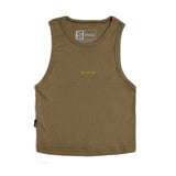 Blusa - Ribbed Tank Top ( Olive )