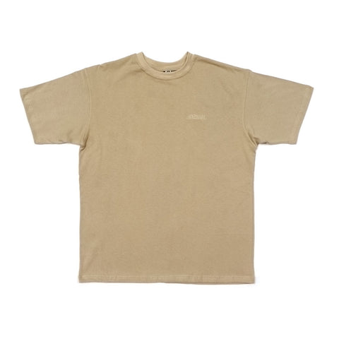 Camiseta - Tonal Oversized Boxy Tee  (Beige)