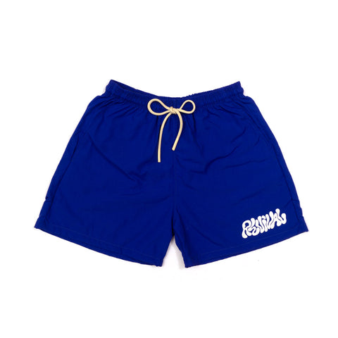 Short - Puff Logo Nylon shorts ( Royal )