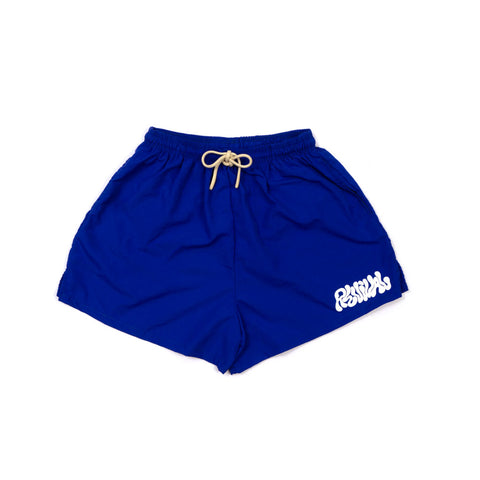 Shorts  - Puff Logo Women SPORT Nylon Shorts