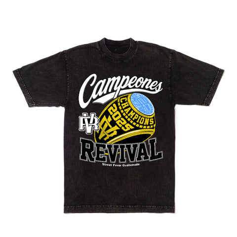 Camiseta - Campeones Street Fever Guatemala - Washed Premium Tee