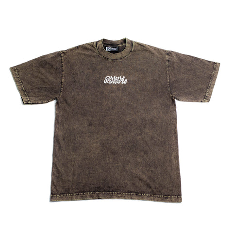 Camiseta - Mineral Washed Premium Tee  ( Cocoa )