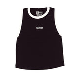 Blusa - Two Tone Tank Top ( Negro )