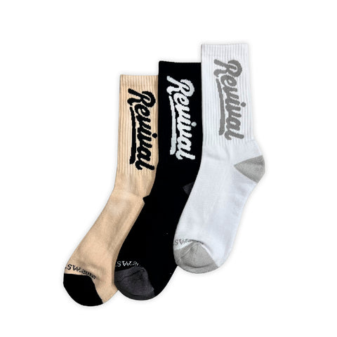 Medias -  Tri-Pack Script Socks