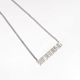 Joyeria - Old English Silver Chain ( Plateado )